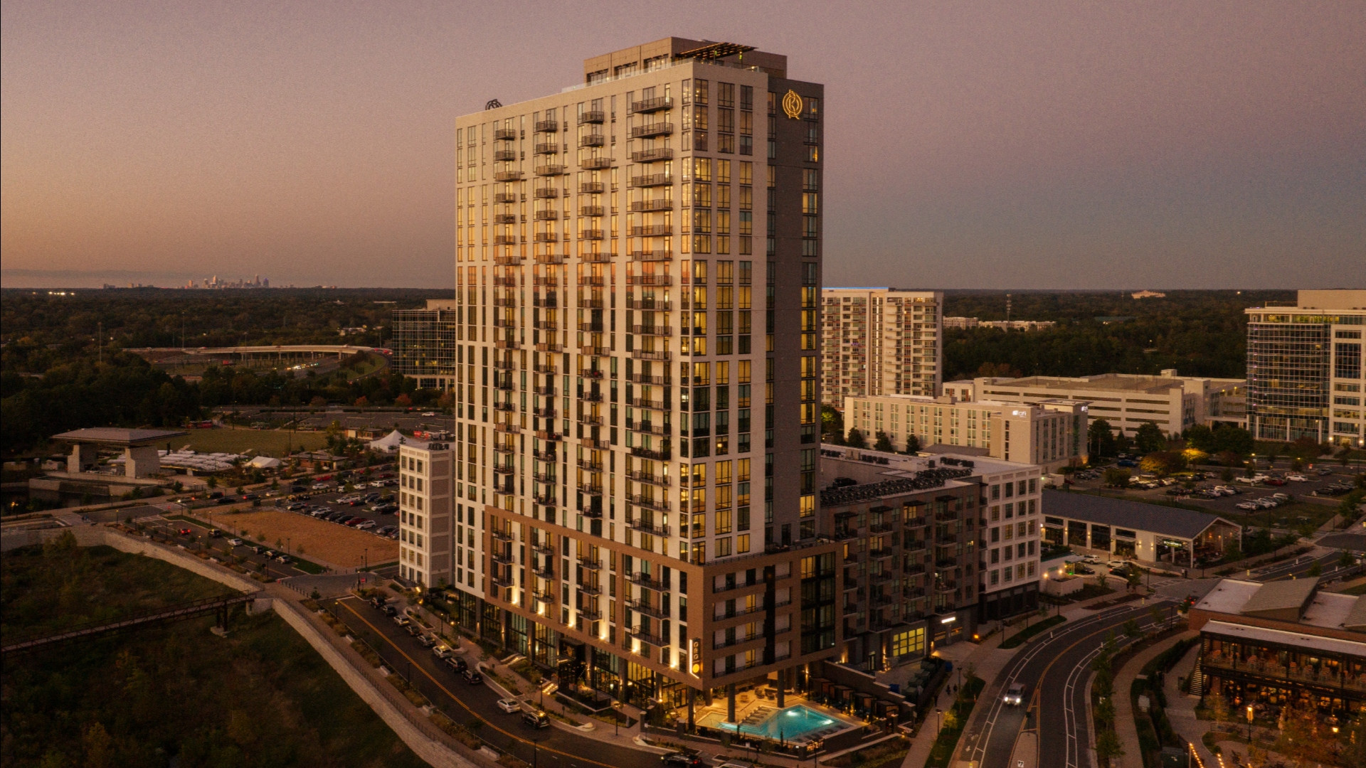 Northwood Debuts 26-Story Oro Ballantyne Residential Tower in South Charlotte